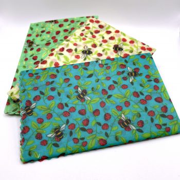 Beeswax Food Wraps {3 x Medium} - Image 6