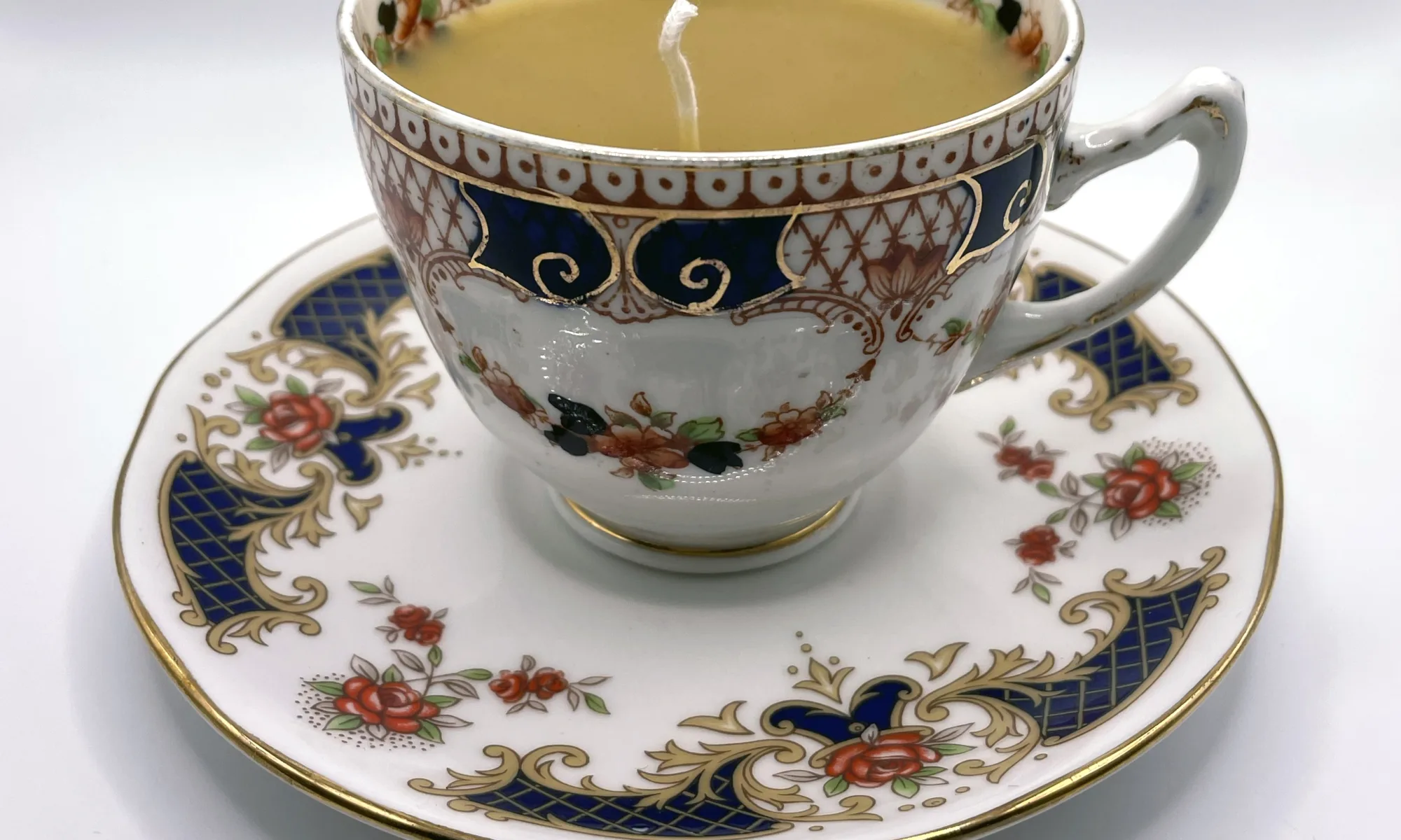 Duchess Westminster vintage teacup candle