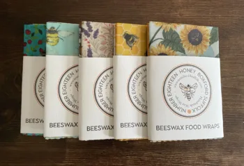 Beeswax Food Wraps {3 x Medium}