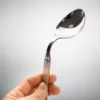Bent teaspoon
