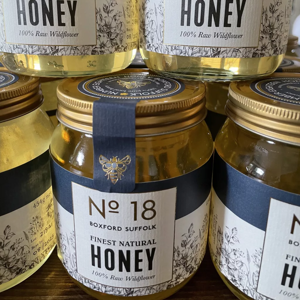 Jars of honey