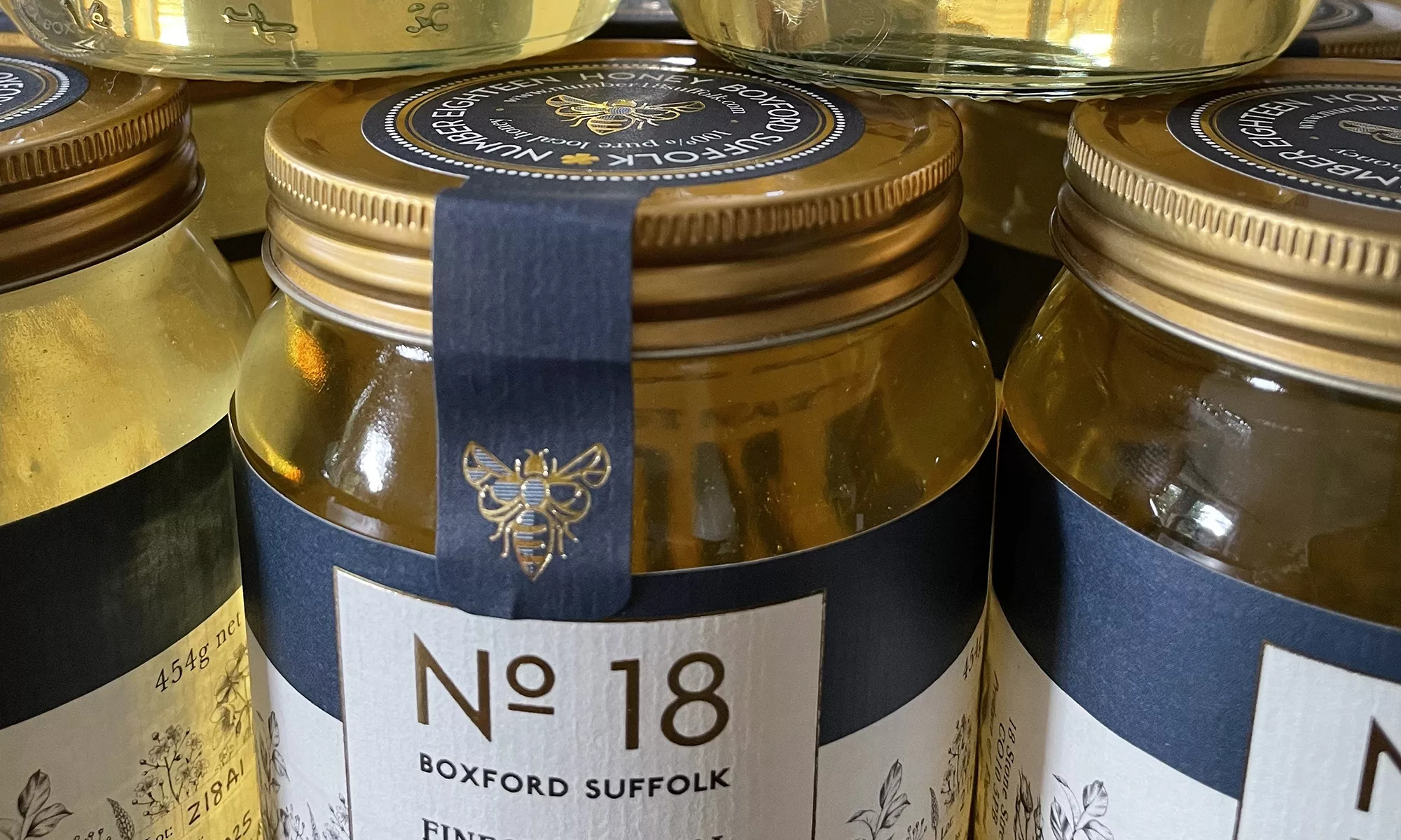 Jars of honey