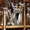 Spoons in a drawer