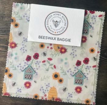 Beeswax Wax Wrap Baggie Bee Hotels