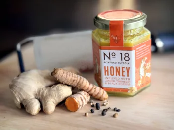 Ginger, Turmeric & Black Pepper Honey