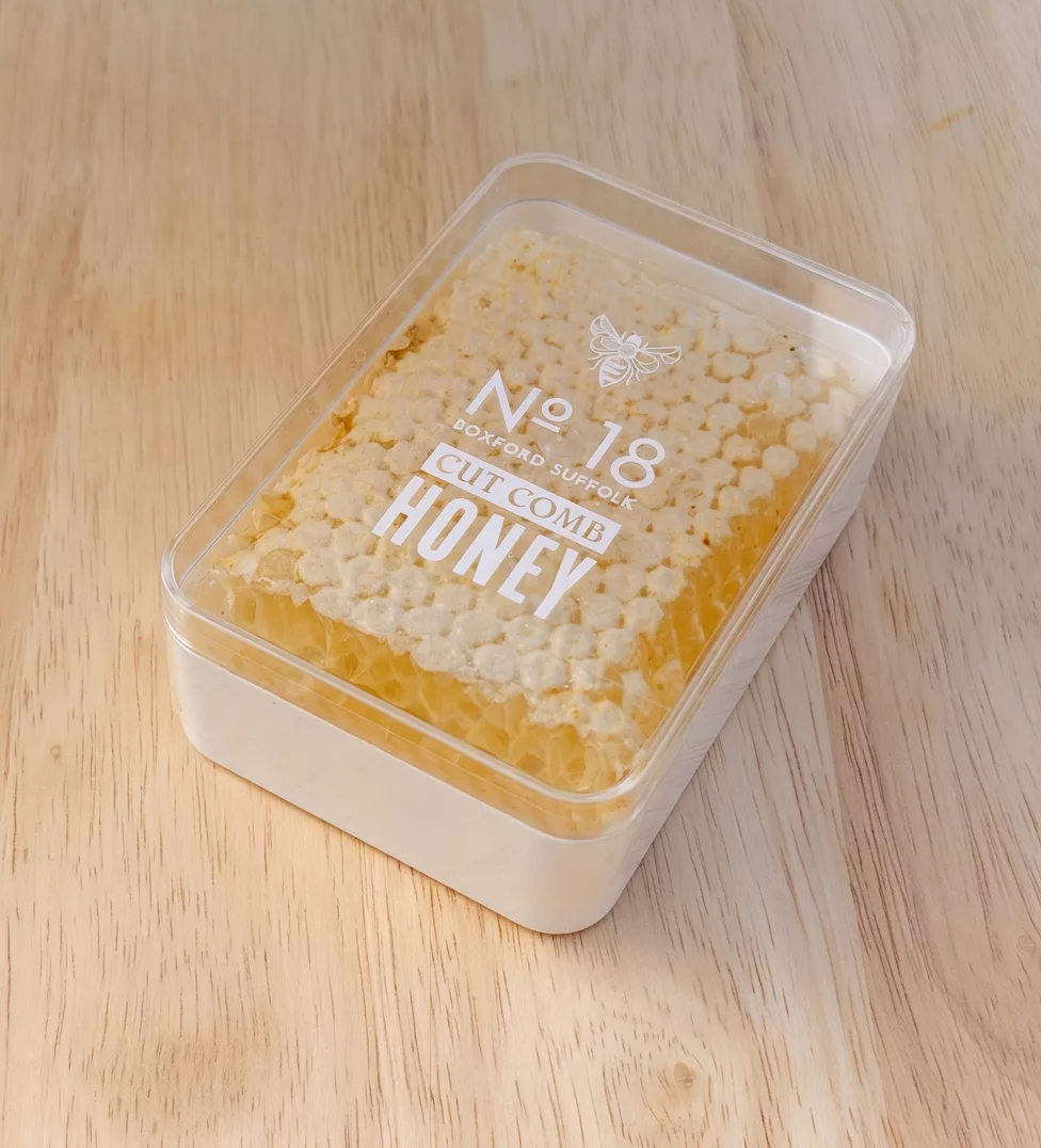 Suffolk cut comb honey from Number Eighteen Suffolk